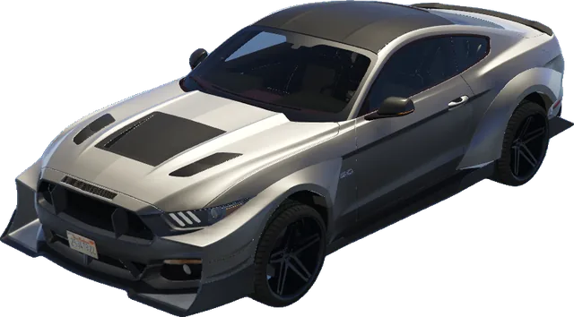 Custom muscle car